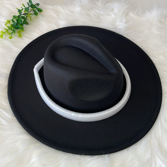 Black Fedora Hat - Picture 6 of 13